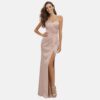Bridesmaid Dress | High Slit Long Evening Party Gown