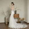New French Lace Mermaid Wedding Dress