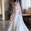 Minimalist Satin Sweetheart Ball Gown