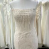 Luxury Sparkly Lace Mermaid Wedding Dress