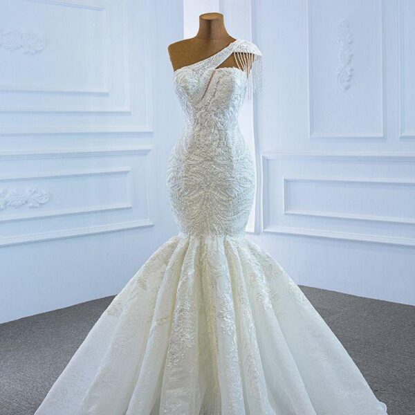 Beaded Tassel Mermaid Dress