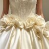 Lace Corset Satin Wedding Dress