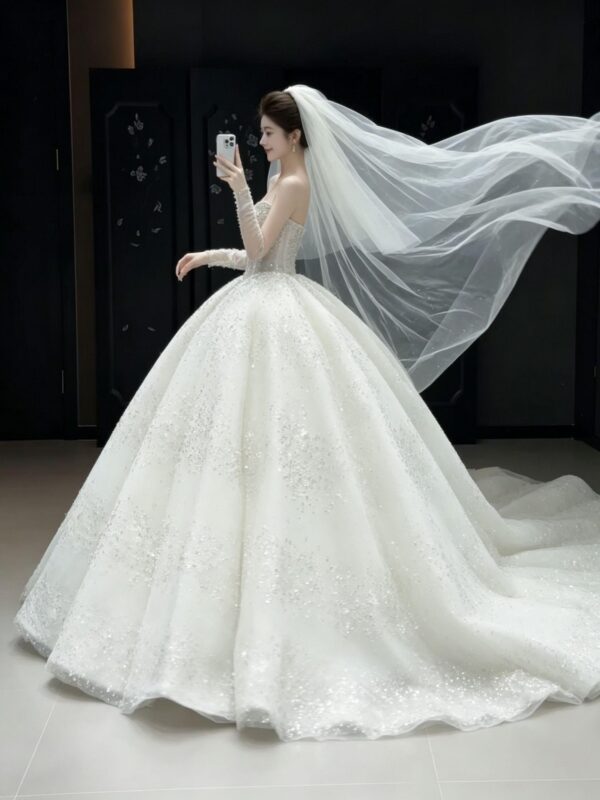 Sparkly Glitter Ball Gown