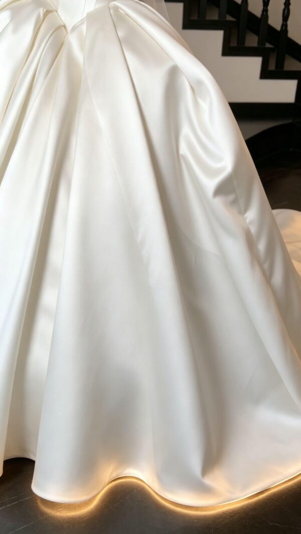 Pearl Beaded Wedding Dress