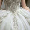Luxury Ruffled Wedding Dress